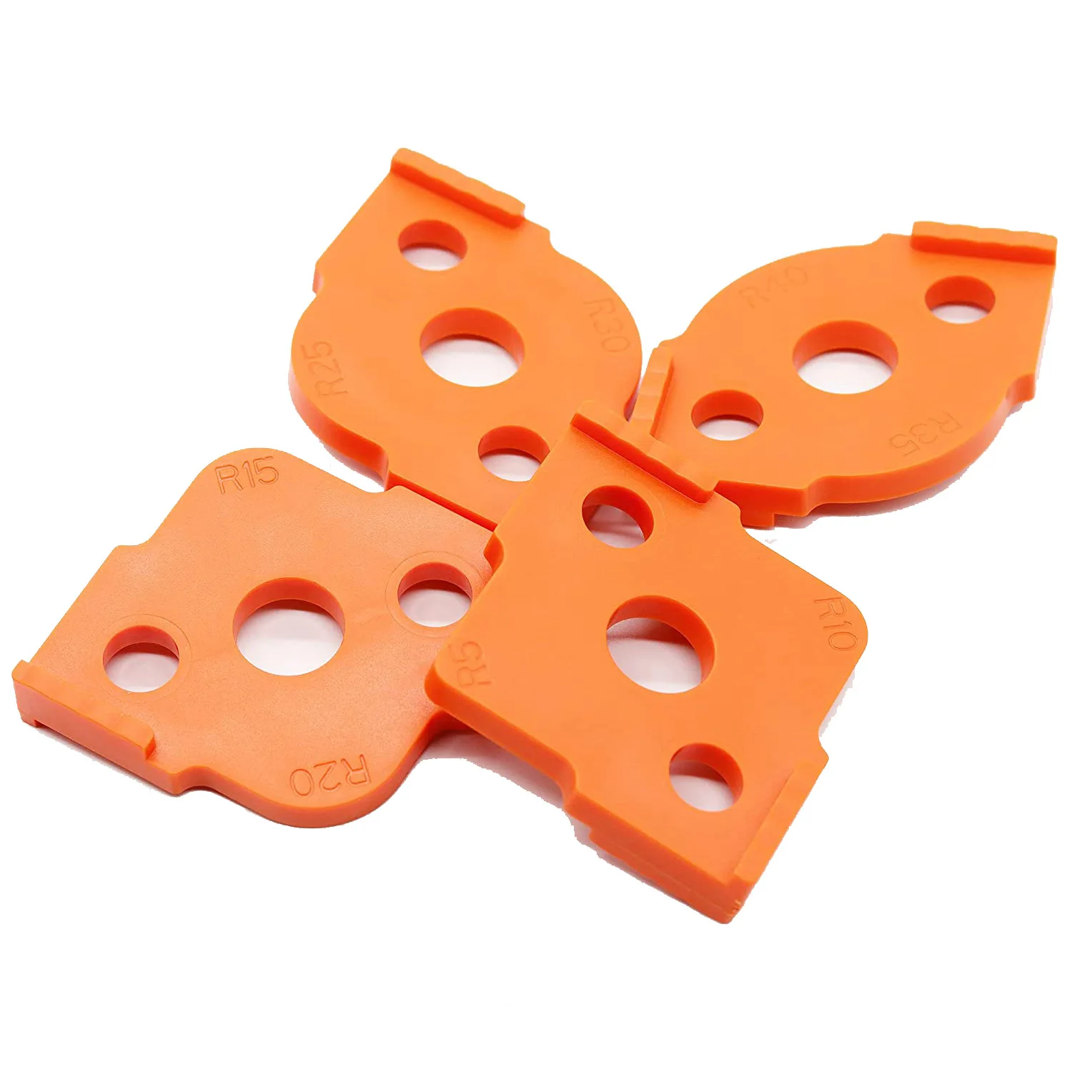 Wood Panel Radius R Plate Router Table Bit Corner Jig Trimming Machine Engraving Machine Round Corner Template Kit