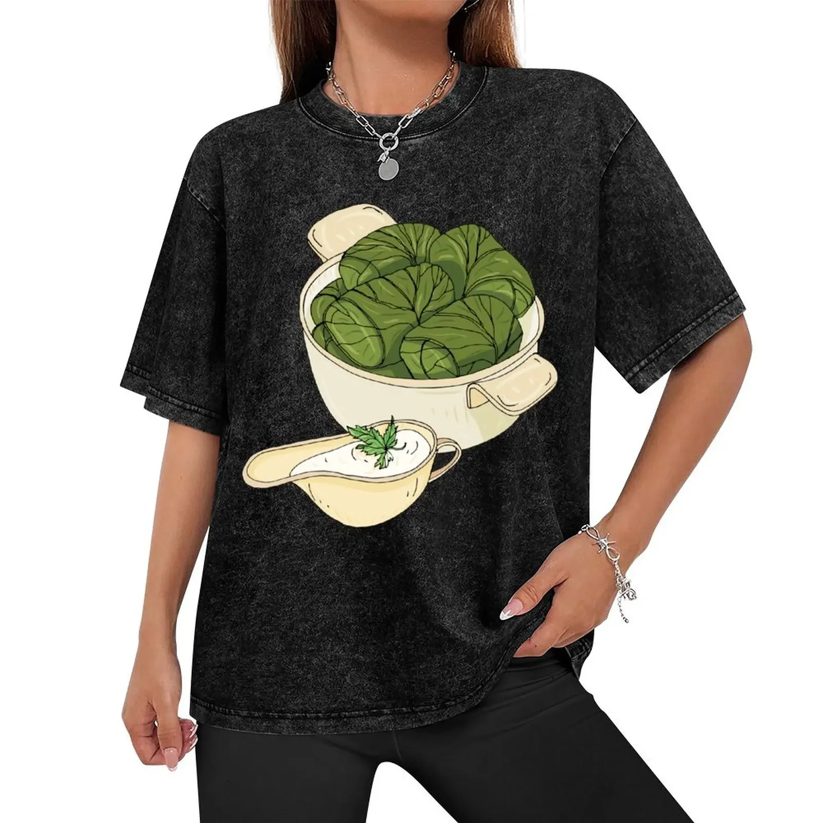 Dolmas - Stuffed Grape Leaves T-Shirt cute tops sweat mens t shirt