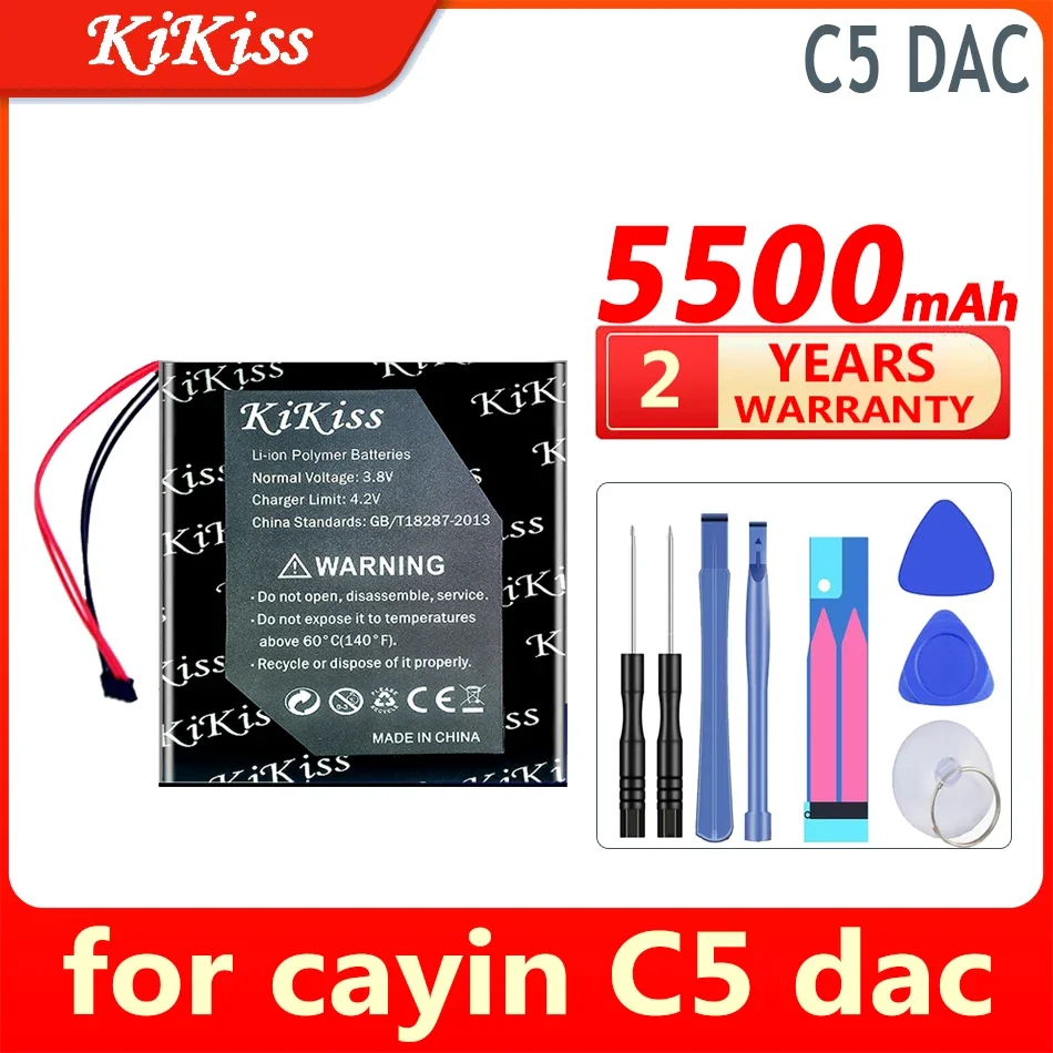 

Аккумулятор KiKiss 4000 мАч/6600 мАч для cayin C5 dac i5 N3 N6 Player N6ii A01 N 6 Mk2, аккумулятор большой емкости