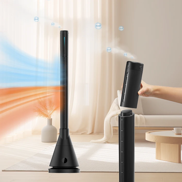 

Увлажняющий воздух портативный охлаждающий вентилятор для дома 1400 Вт керамический вентилятор-нагреватель встроенный термостат электрический башенный вентилятор