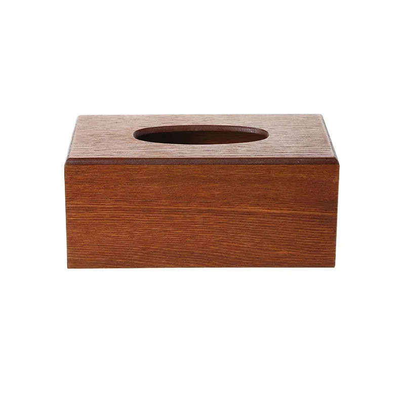 Light Luxury Wooden Tissue Box, Business Hotel Coffee Table, Napkin Holder, Dining Table Accessories, Kitchen Storage Utensils