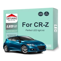 Ledインテリア電球ホンダCR-Z crz 2010 2011 2012 2013 2014 2015 2016 canバス車のドームトランク車両ランプエラーなし