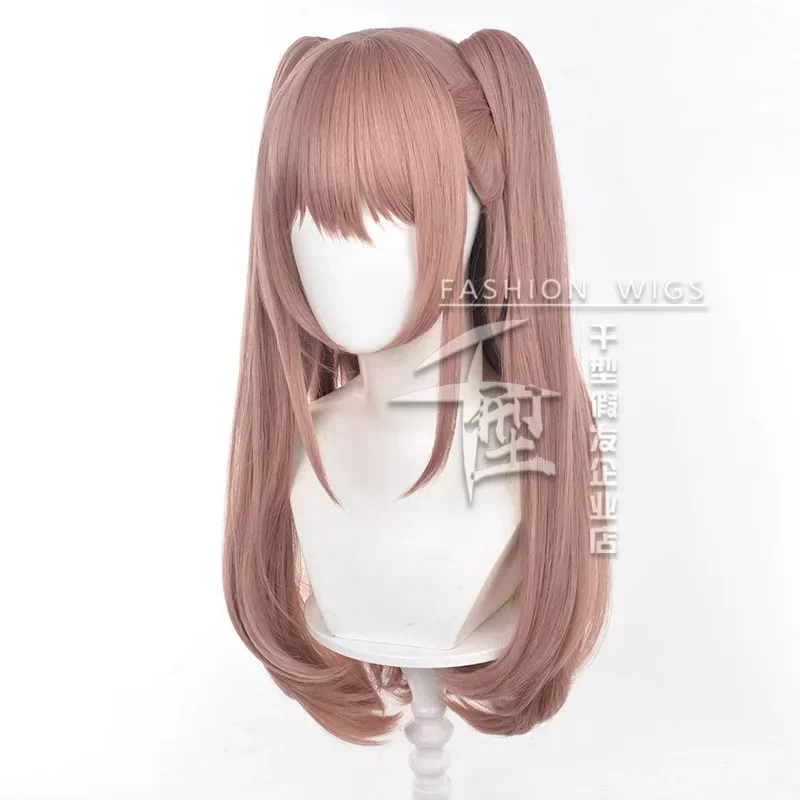 Anime La tentazione di 2,5 dimensioni parrucca cosplay arancione bellezza fiore Li cosplay parrucca lunga