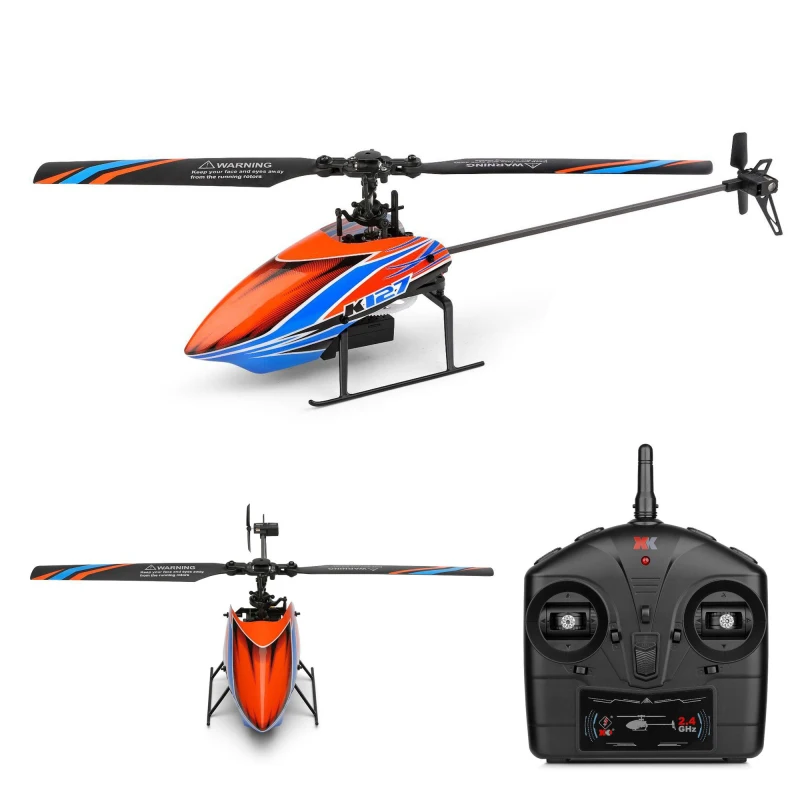 Parkten-helicóptero teledirigido Original Wltoys V911S actualizado, K127, 2,4G, 4 canales, 6G, giroscopio, sin alerón, RTF, avión teledirigido, regalo divertido para niños