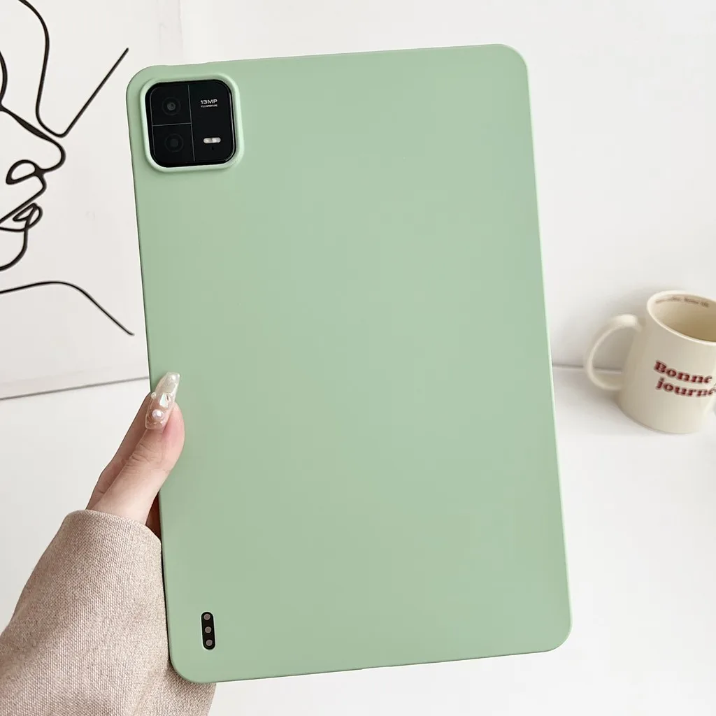 Skin Friendly Soft Case For Xiaomi Pad 7 7Pro 11.2inch 2024 6 5 Pro Redmi Pad SE 11 inch SE 8.7 Matte Silicone Protective Cover