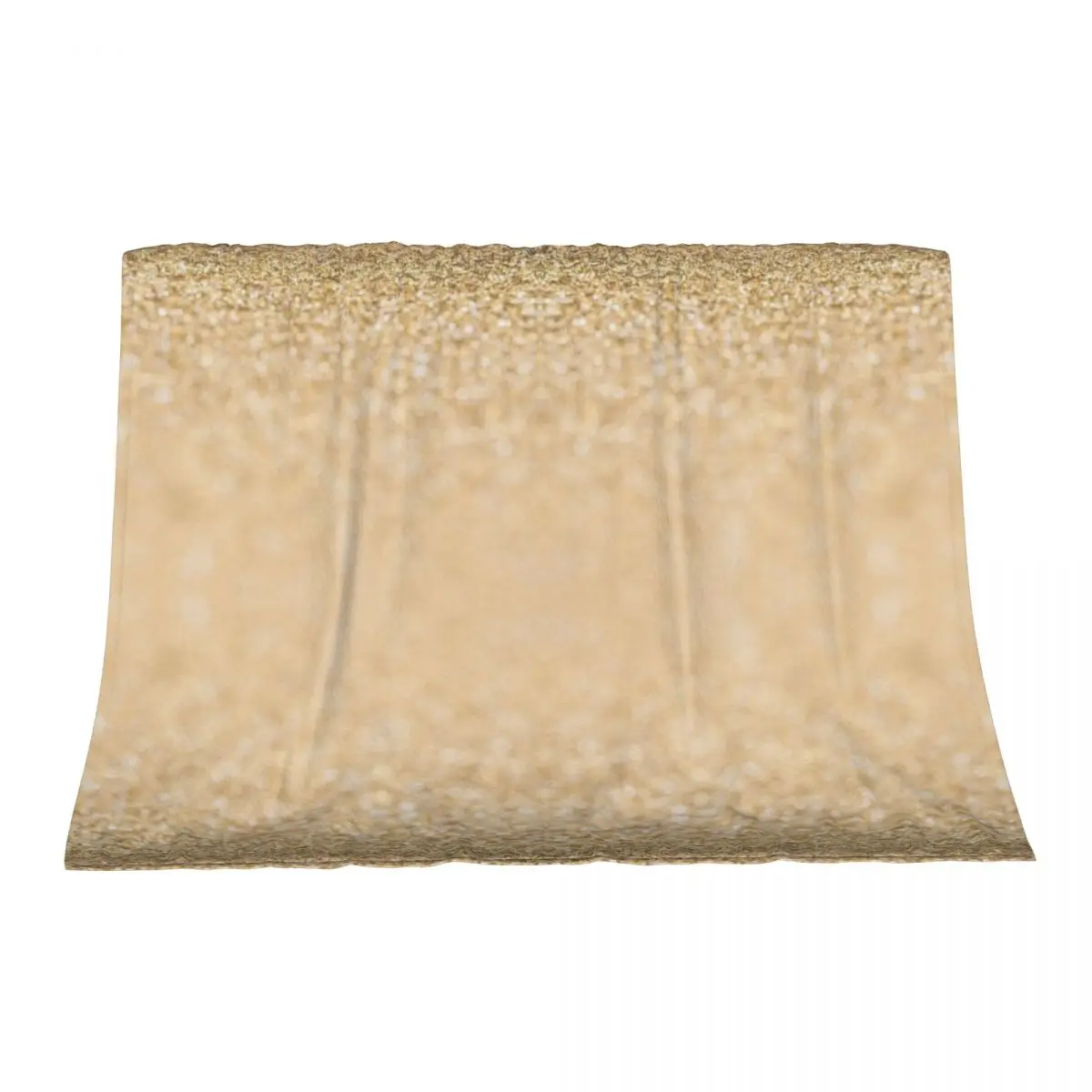 

Soft gold faux glitter sparkles Throw Blanket funny gift for sofa christmas decoration Flannels Blankets