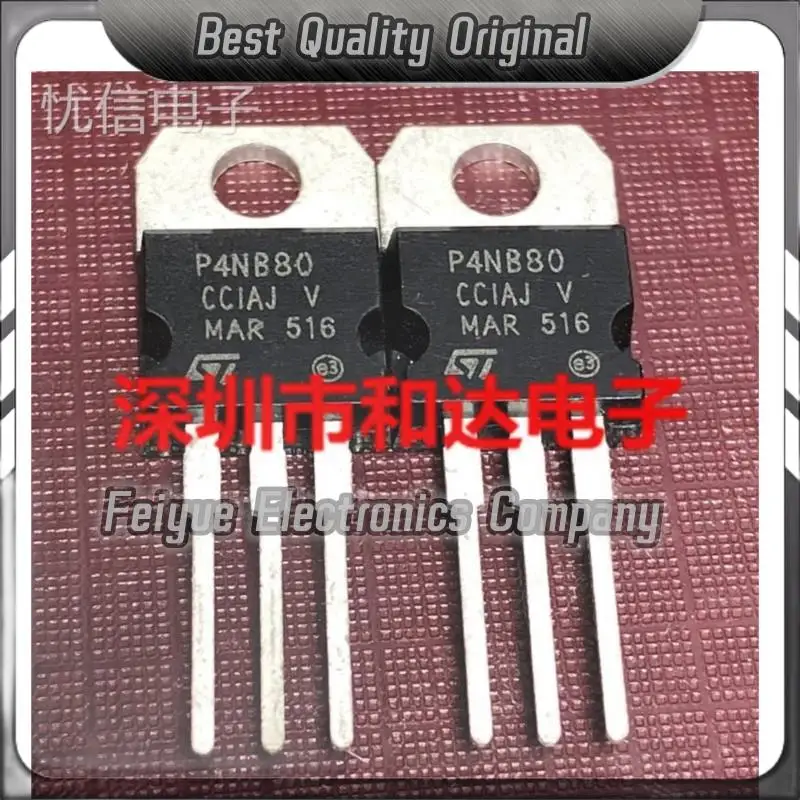 5 adet-20 adet P4NB80 STP4NB80 MOS TO-220 800V 4A en kaliteli ithal orijinal