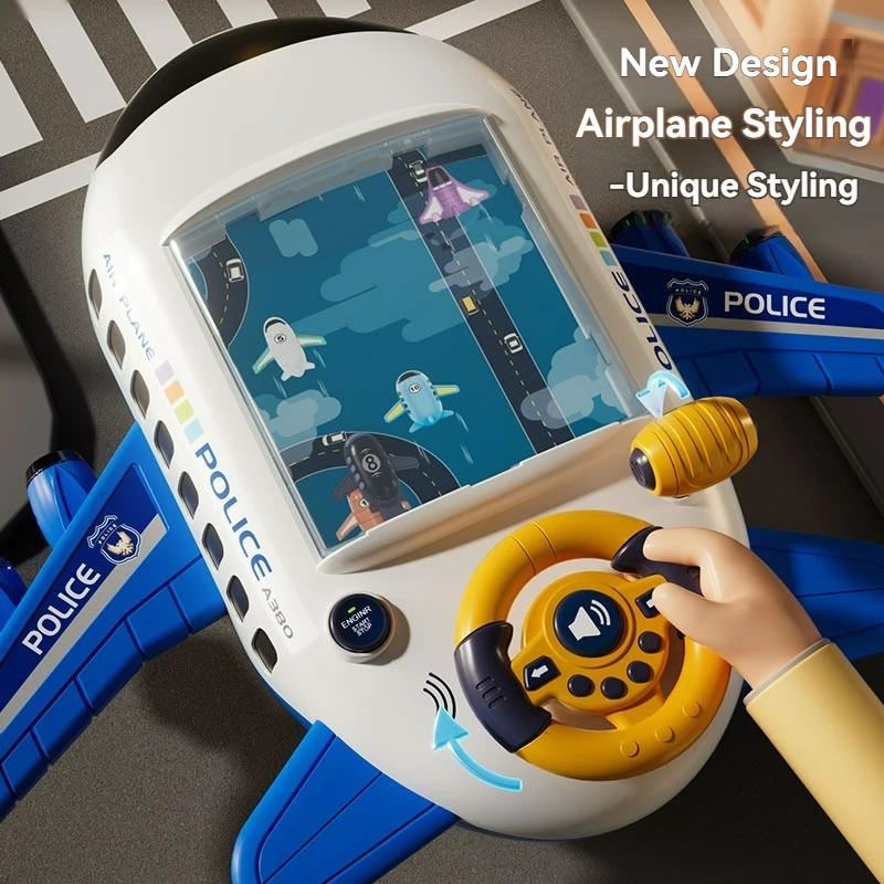 

New Children's Steering Wheel Driving Toys Dodge Vehicle Electronic Simulation Racing Adventure Game Console Kid Toys Cool Gifts
