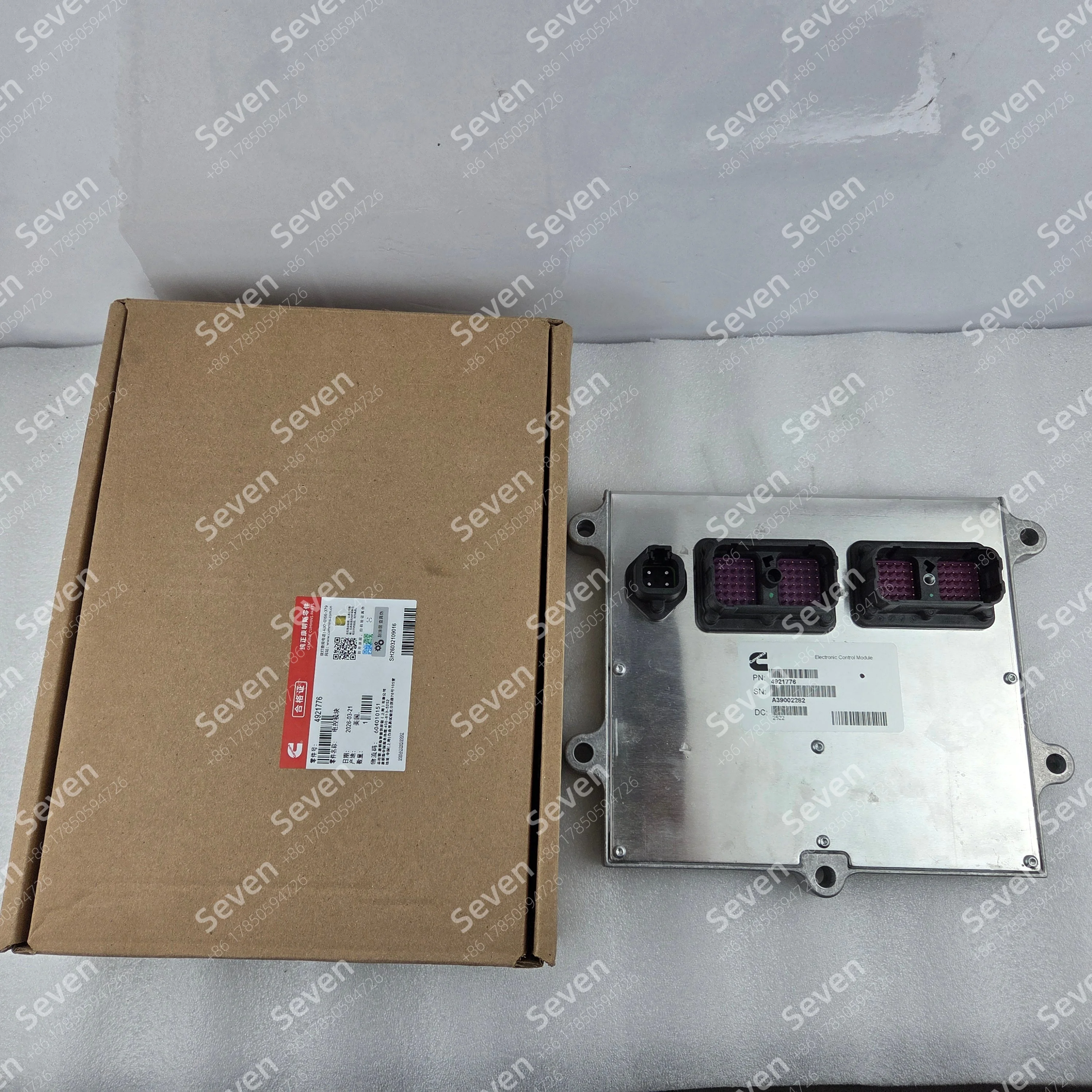 ECU 4921776 is compatible with the ECM (Electronic Control Module) of the QSB7 and QSL9 engines of rotary drilling rigs.
