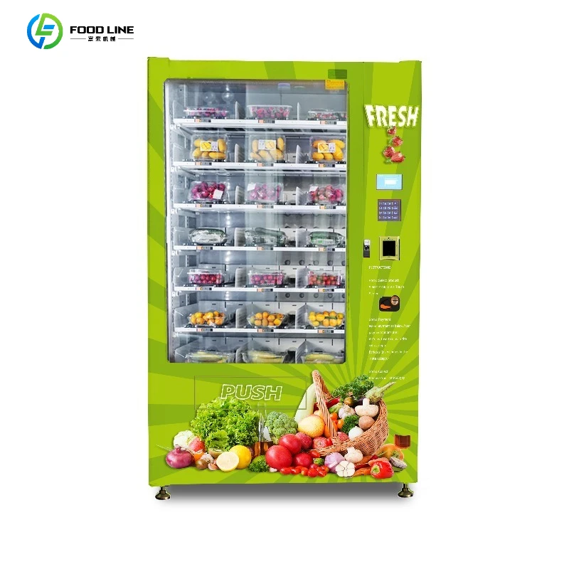 

Популярный торговый автомат для свежих продуктов: яиц, салатов, фруктов, с возможностью индивидуальной настройки