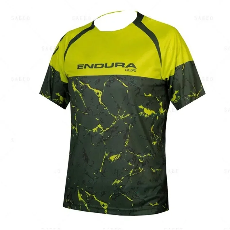 

2025 Enduro Downhill Jersey MTB Off-road Bike T-shirt Motorcycle Printed Short Sleeved Shirt
