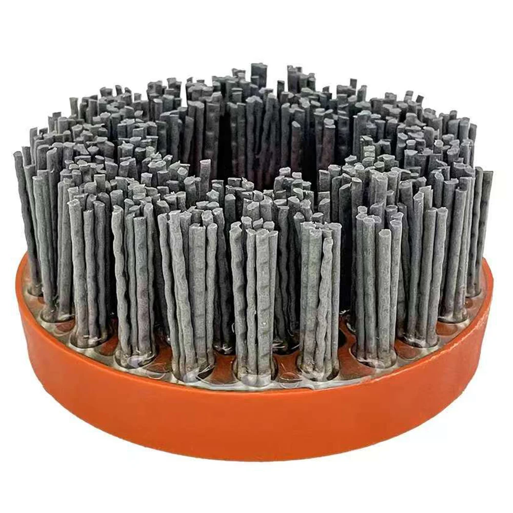 4 Inch 110mm Strong Antique Brush For Polishing Granite And Marble Stone Ceramic Tiles M14 Diamond Tools For Concrete Floor