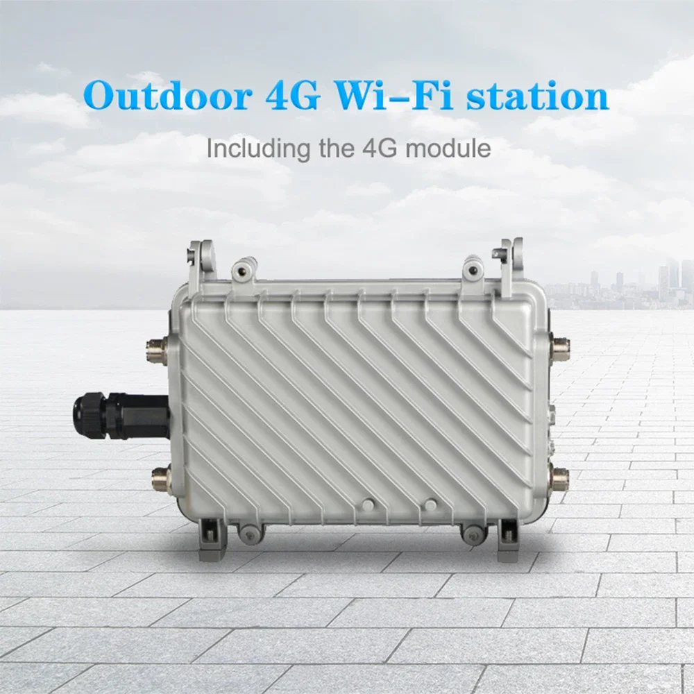 4G LTE Wireless AP Waterproof Sim Card Wifi Router Wireless Hotspot CPE RJ45 port Modem Extender Repeater