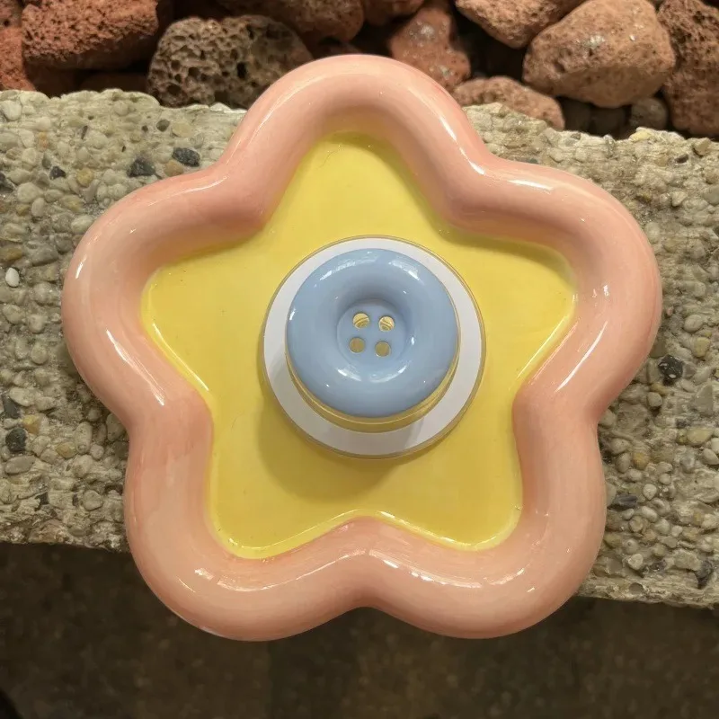 Koreanische Nette Farbe Taste Magnetische Halter Grip Tok Griptok Telefon Ständer Halter Unterstützung für IPhone 16 15 für Pad Magsafe Smart Tok