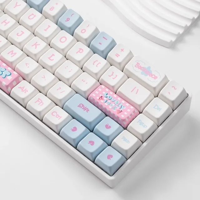 

MDA full of vitality cake keycap custom pbt material sublimation 87 84 75 68 Support RK R75