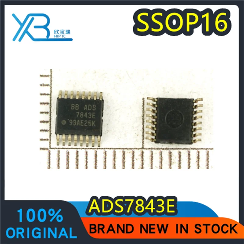 

(5/20 pieces) ADS7843E ADS7843 new original touch screen controller package SSOP16 fast delivery in stock