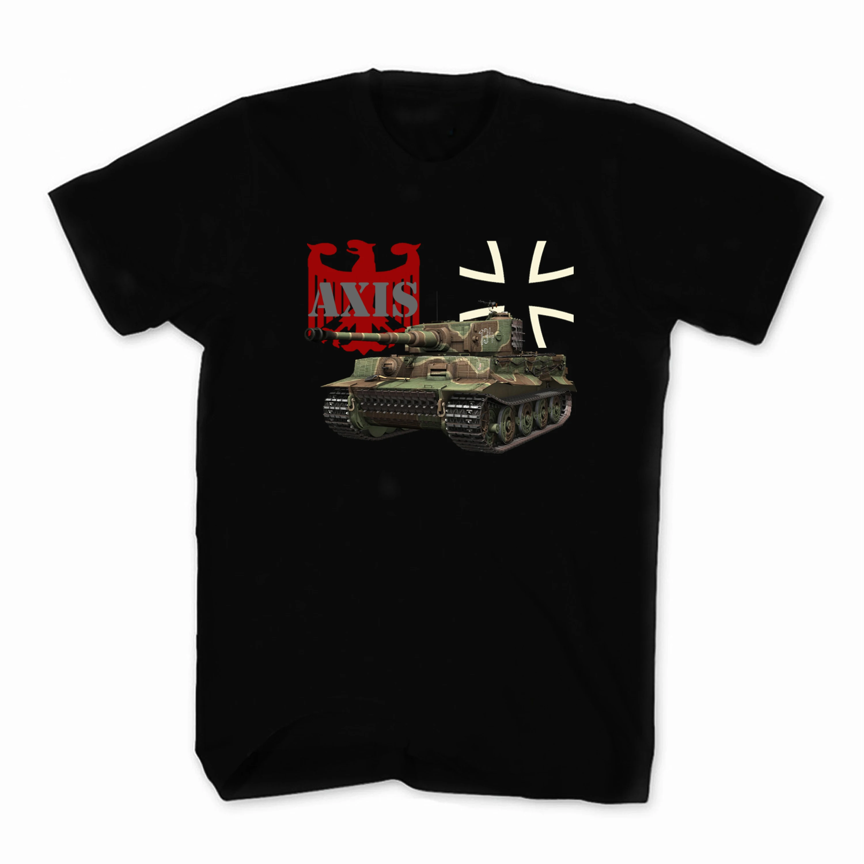 

Wehrmacht Panzerkampfwagen WWII German Panzer VI Tiger Tank T Shirt. 100% Cotton Casual O-Neck T-shirts Loose Top Size S-3XL