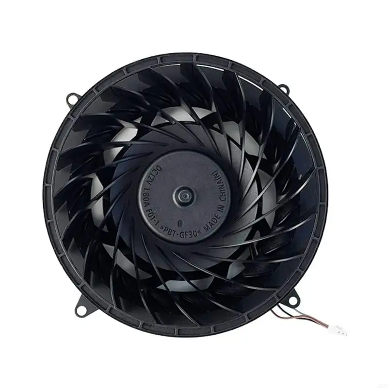 12PC Inner Cooling Fan 5in Diameter Cooling System Replacement 19 Leaves Internal Cooling Fan Gaming Accessories