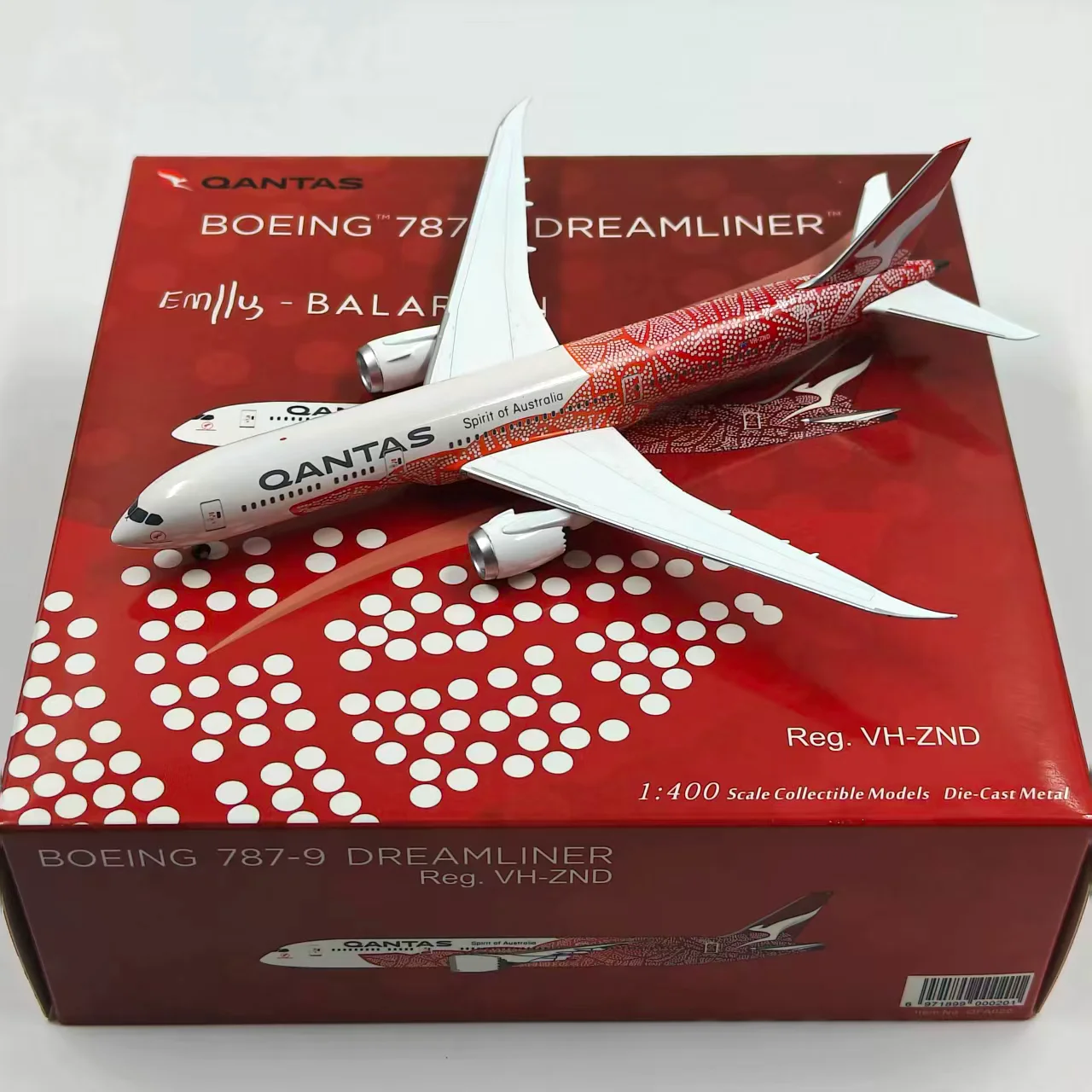 دييكاست NG لايت 1/400 مقياس Qantas 787-9 سبيكة نموذج طائرة تحصيل لعبة هدية تذكارية عرض حلية #2