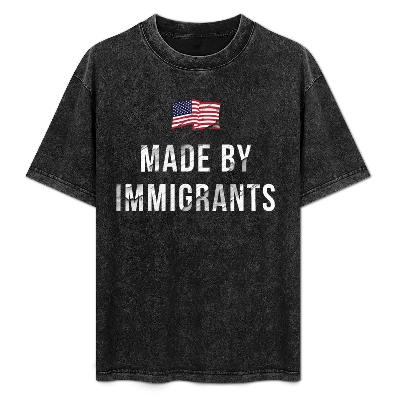 Made by Immigrants T-Shirt Fashion Letter Print T-Shirt