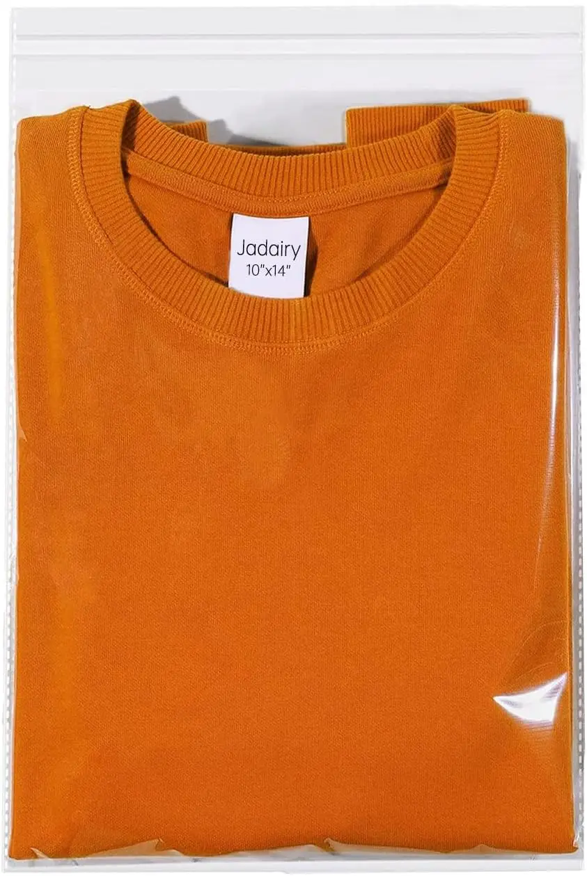 

Self Sealing Cellophane Bags, 10x14 in, 100 Pcs for Clothing Packaging