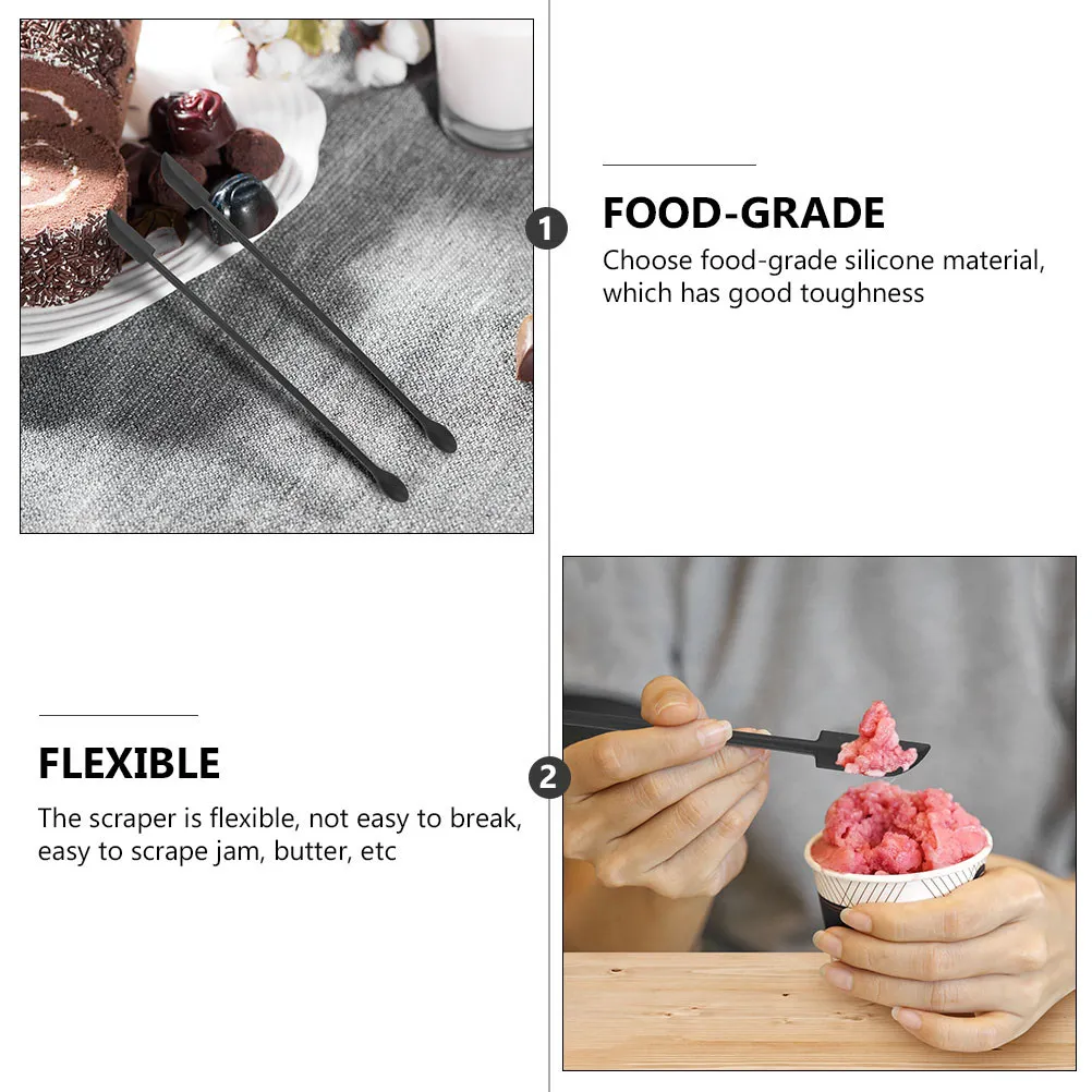 

4pcs Spatula Double Ended Design For Jam Butter Cream Cream Spatulas Dessert Baking Tools Kitchen Gadget Scrapers