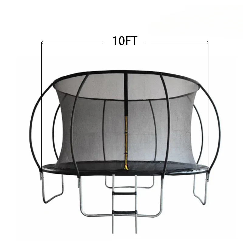 6FT8FT10FT Foldable trampoline adults and children home outdoor rugged trampoline