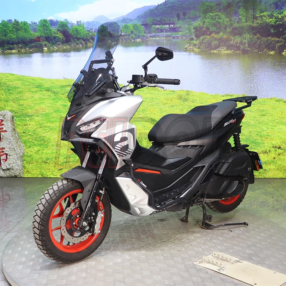 New For Aprilia SRGT 200 SR GT 200 GT200 Motorcycle Modified Bumper Bumper Spotlight Bracket Anti-fall Anti-collision Bar - Image 3