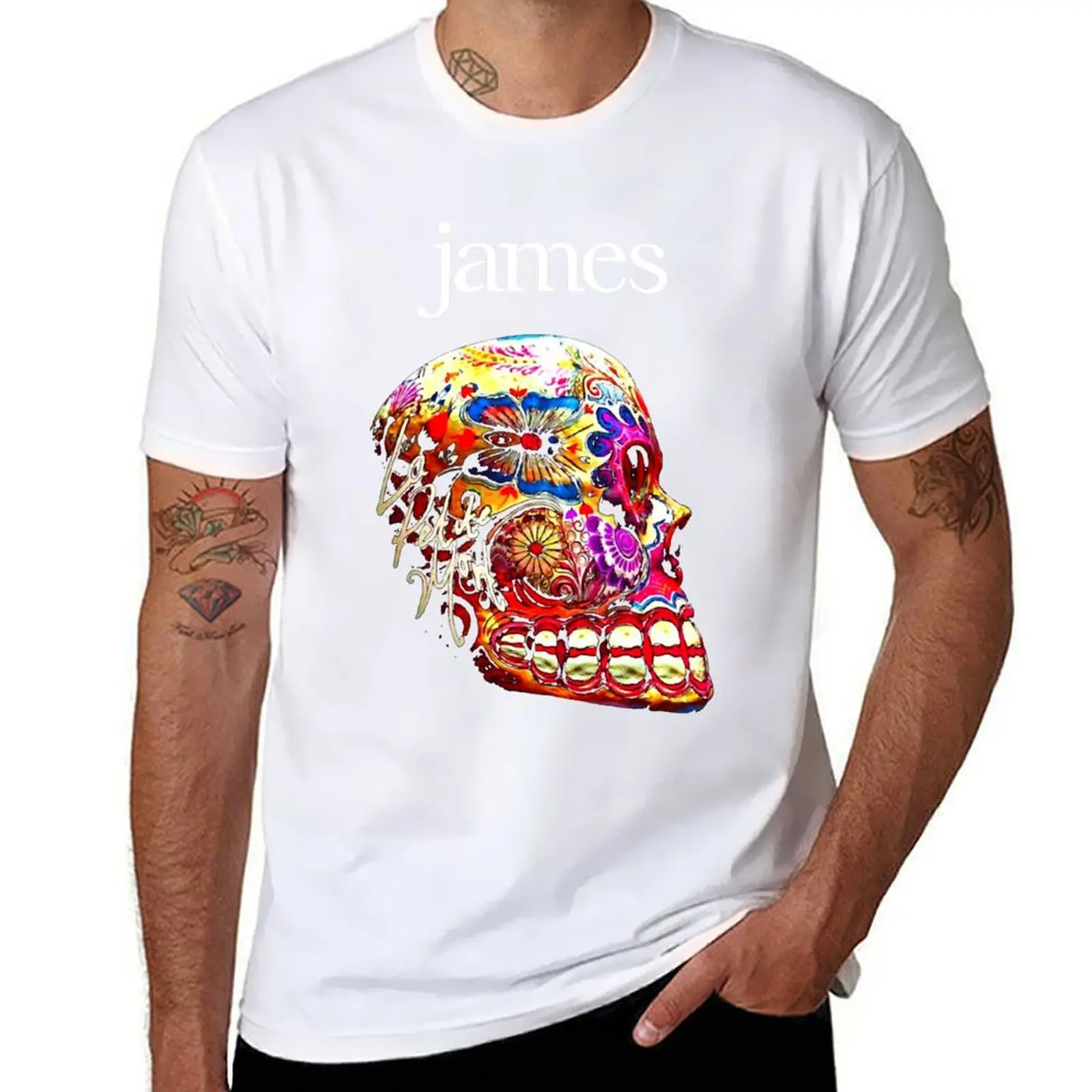 

t man James-La-Petite-Mort-Classic- tshirt shirt cotton T-Shirt man