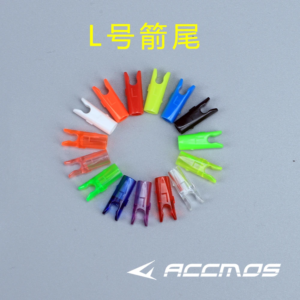 50pc  Plastic Arrow PinNock Size S and L  For ID4.2mm ID6.2mm Arrow Archery DIY Arrow Accessory for Hunting and Shooting