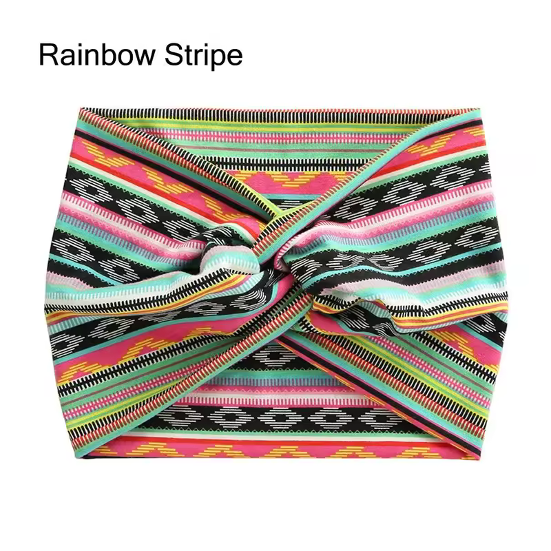Hair Accessories Twisted Extra Large Thick Wide Headbands Turban Workout Headband Head Wraps for Women - Image 24