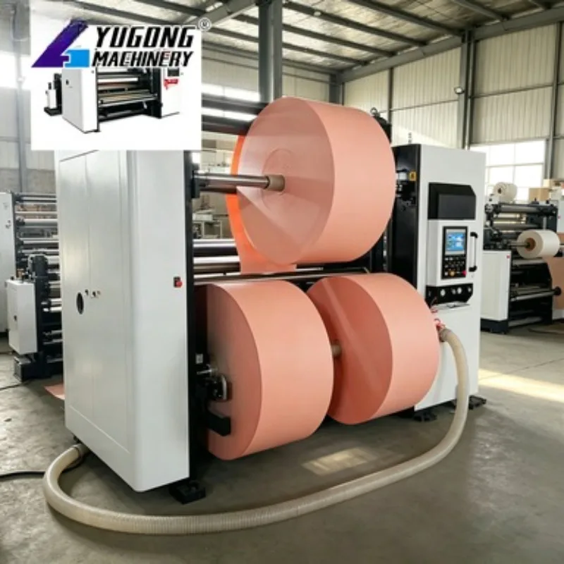 Manufacturer Supply Slitter Rewinder Slitting Machine for Paper Film Self Adhesive Label Sticker Rewinding Equipment  