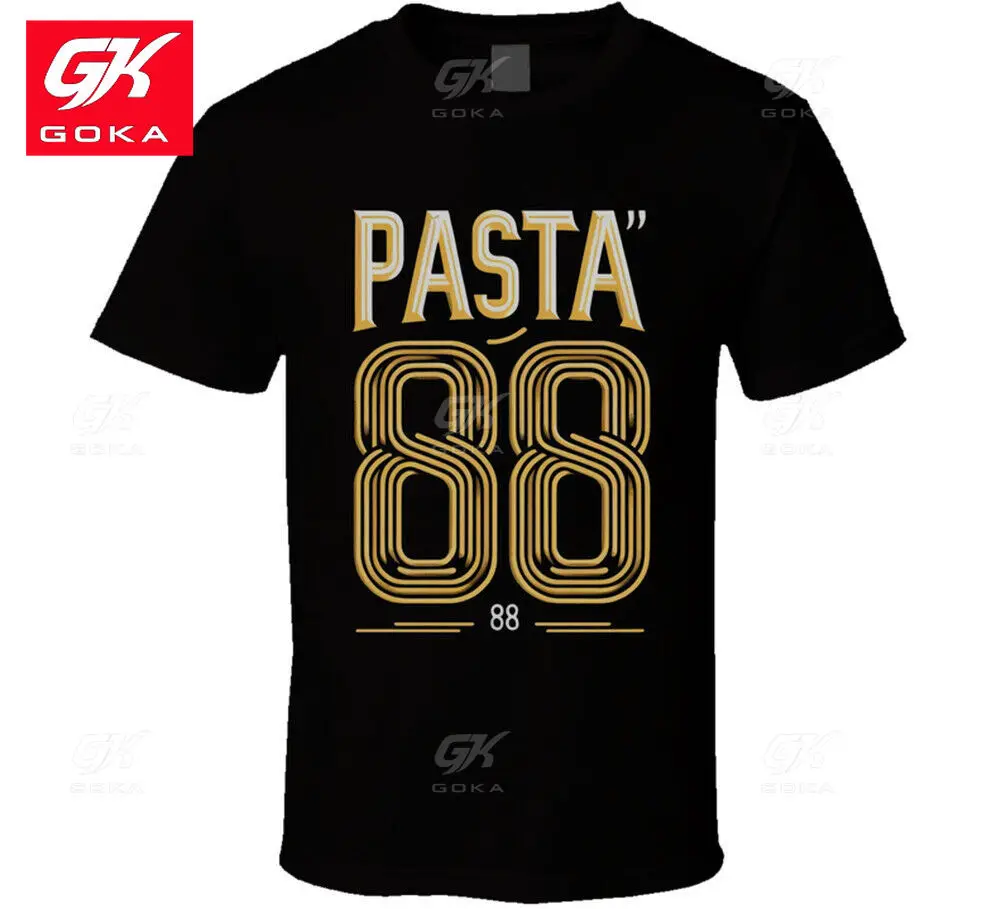 David Pastrnak Pasta T Shirt Graphic T Shirts for Mens Clothing Cotton Tees Vintage Tops Printed Tee Y2K  Classic Tshirts