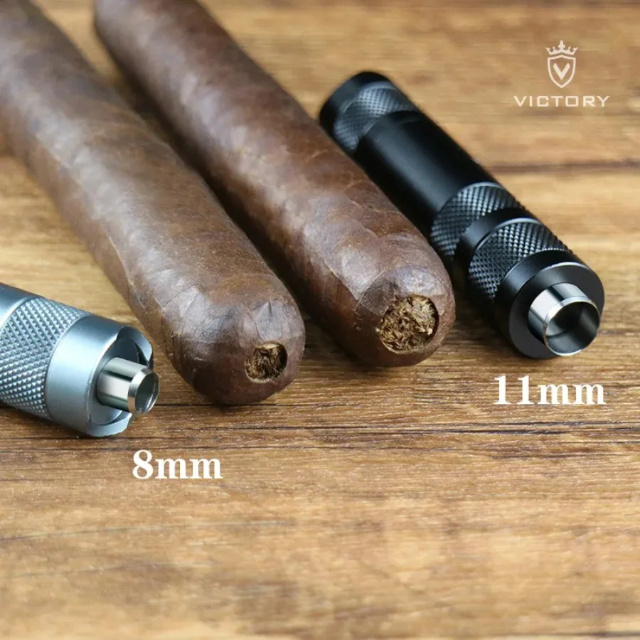 4 IN 1 Cigar Needle Puncher Cigar Punch Metal Draw Cigar Enhencer Tool Portable Cigar Cutter Needles Smoker Dredge Drilled Cuban view 5