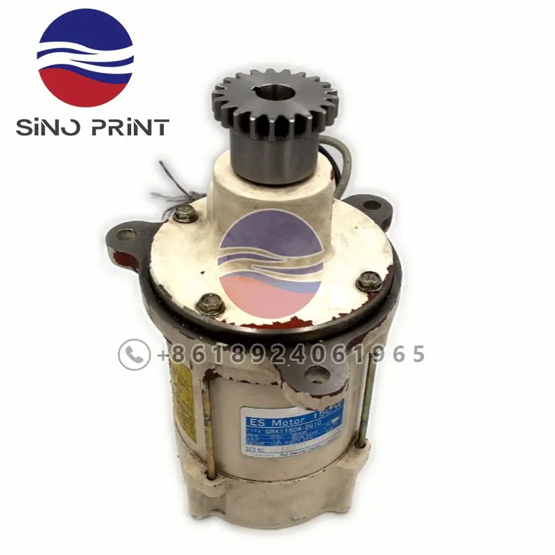 

Original GRK1150K-ZG10 Water Fountain Roller Motor GRK1150KZG10 ES Motor 150W For Komori Printing Machine Parts
