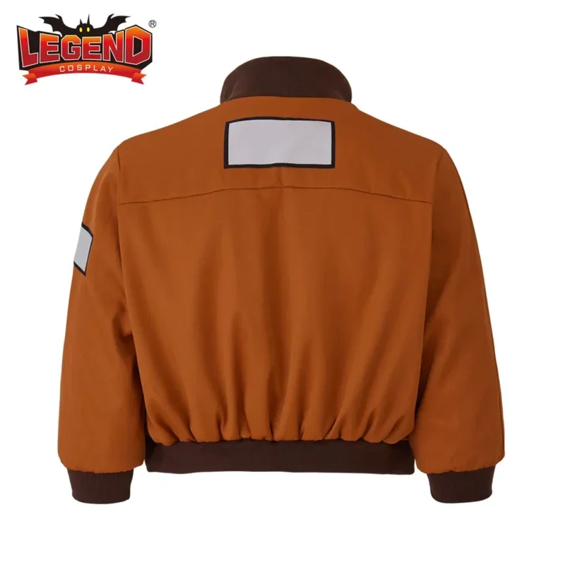 Disco Elysium คอสเพลย์ Kitsuragi เสื้อ Kim'S สีส้ม Bomber Aerostatic Pilot Jacket สําหรับผู้หญิงผู้ชายยุคกลาง Vic MN3