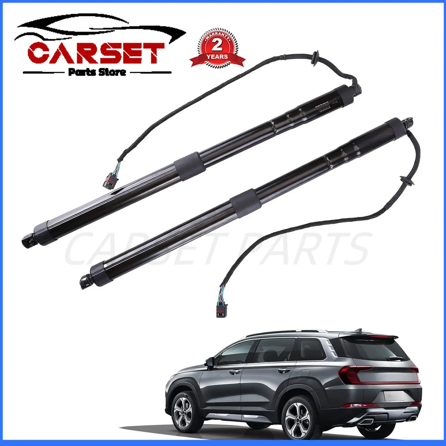 Rear Left&Right Tailgate Power Lift Supports for Hyundai Santa Fe Sport 2015-2018 81770-2W600 81780-2W600 817702W600 817802W600