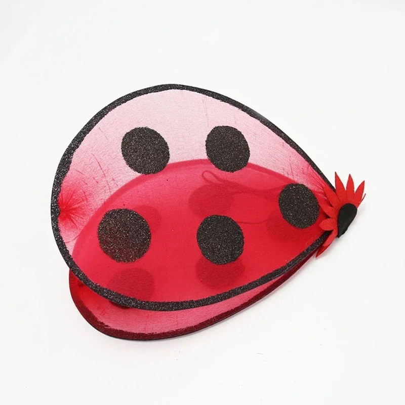 Fairy Wings Fancy Dress Costume Ladybird Wings Insect Theme Cosplay Accessories