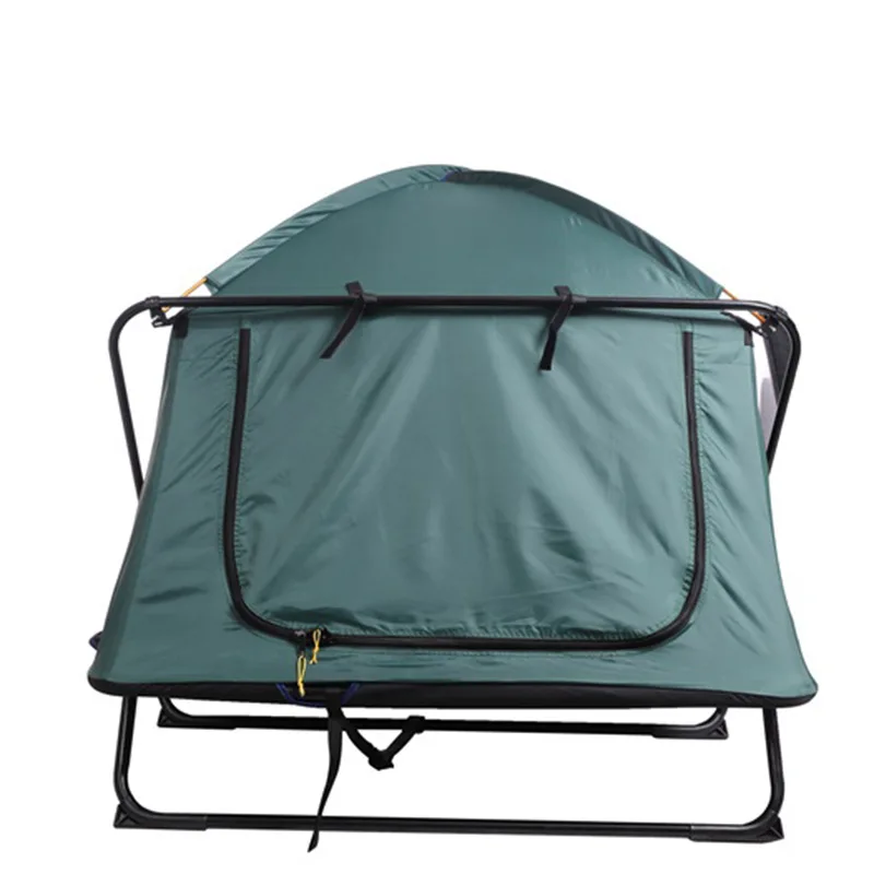 

2022 factory direct sales outdoor double tent rainstorm off the ground sunscreen camping must-have fishing portable tent