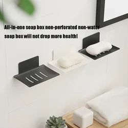 Portasapone in lega di alluminio portasapone da bagno con scarico portasapone a parete accessori per il bagno