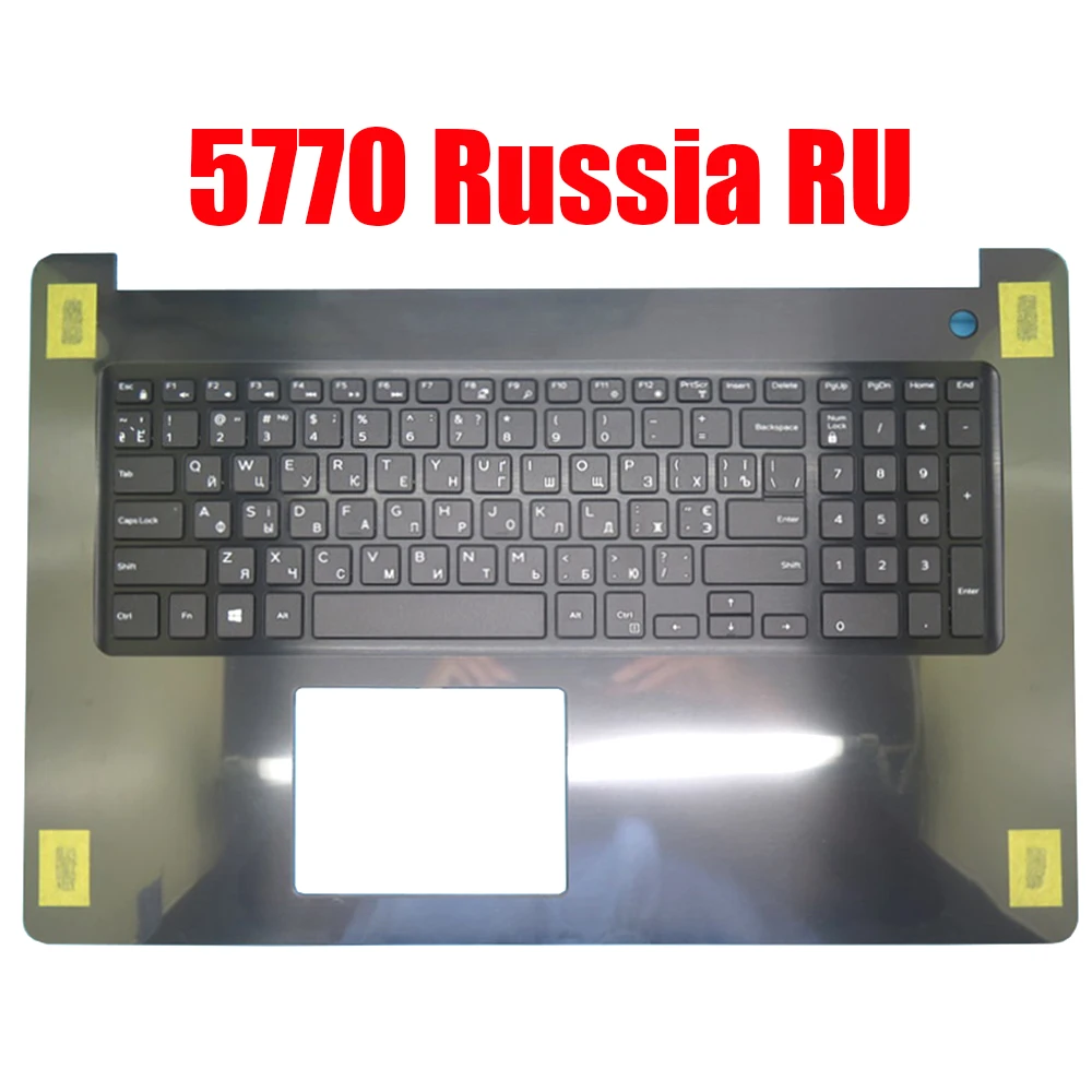 

Russia RU Laptop Palmrest For DELL For Inspiron 17 5770 04DNW1 4DNW1 0JHFPD JHFPD 0JFWH4 JFWH4 Without Backlit Keyboard Black