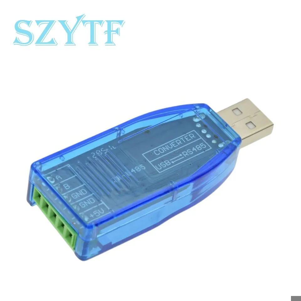 Przemysłowy moduł komunikacyjny USB na RS485 Dwukierunkowy półdupleksowy konwerter linii szeregowej Ochrona TVS Konwerter U485CH340G