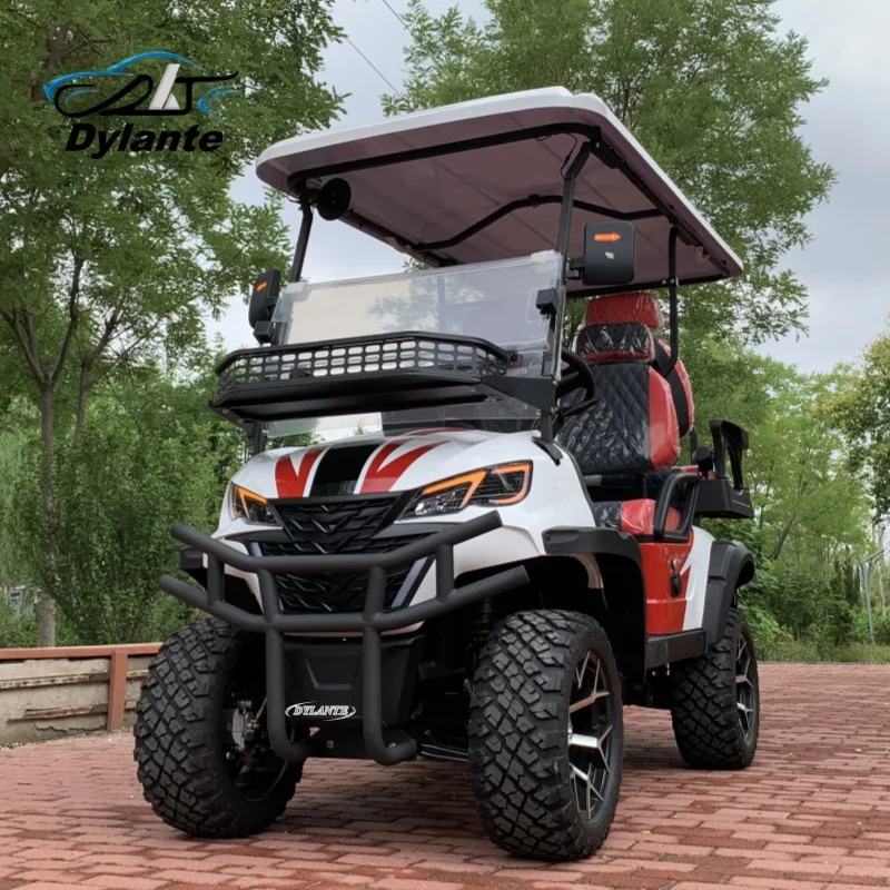 Hot Selling Custom Electric Golf Cart Club Car For Sale Maximum Travel Speed 40-45 KM/H Maximum Gradient 30% Electric Golf Cart