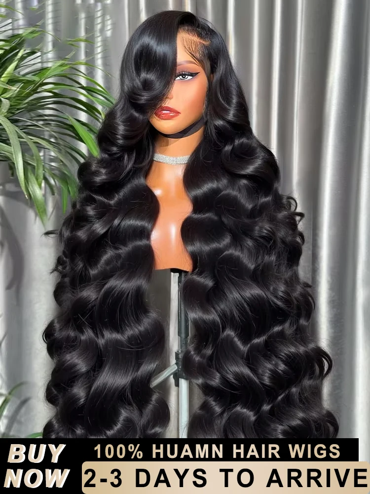 

250% HD Remy 13x6 Body Wave Lace Front Human Hair Wigs 30 44 Inch Pre Plucked Transparent Brazilian 13x4 Lace Frontal Wig Women