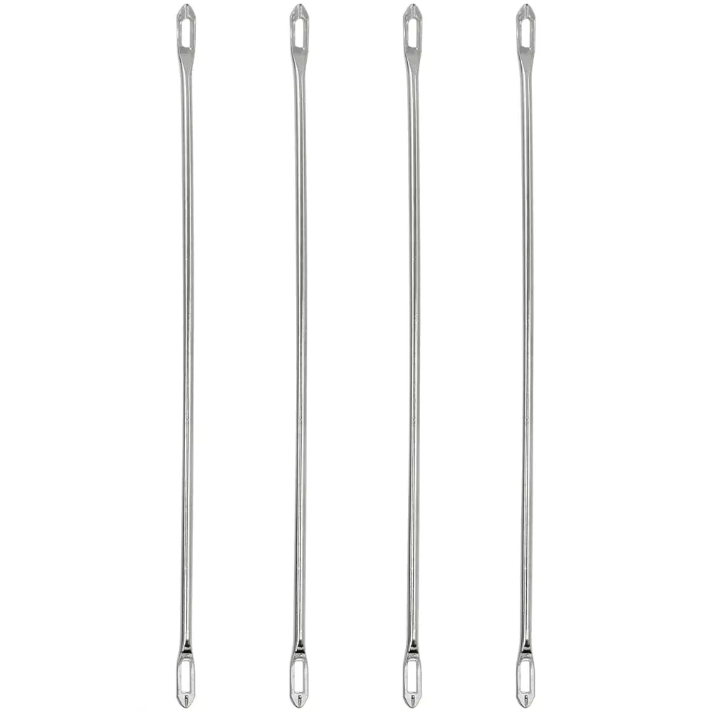 

Набор из 4 двусторонних игл для трансферной вязки, 9 см, для домашнего рукоделия, шитья и вязальных машин