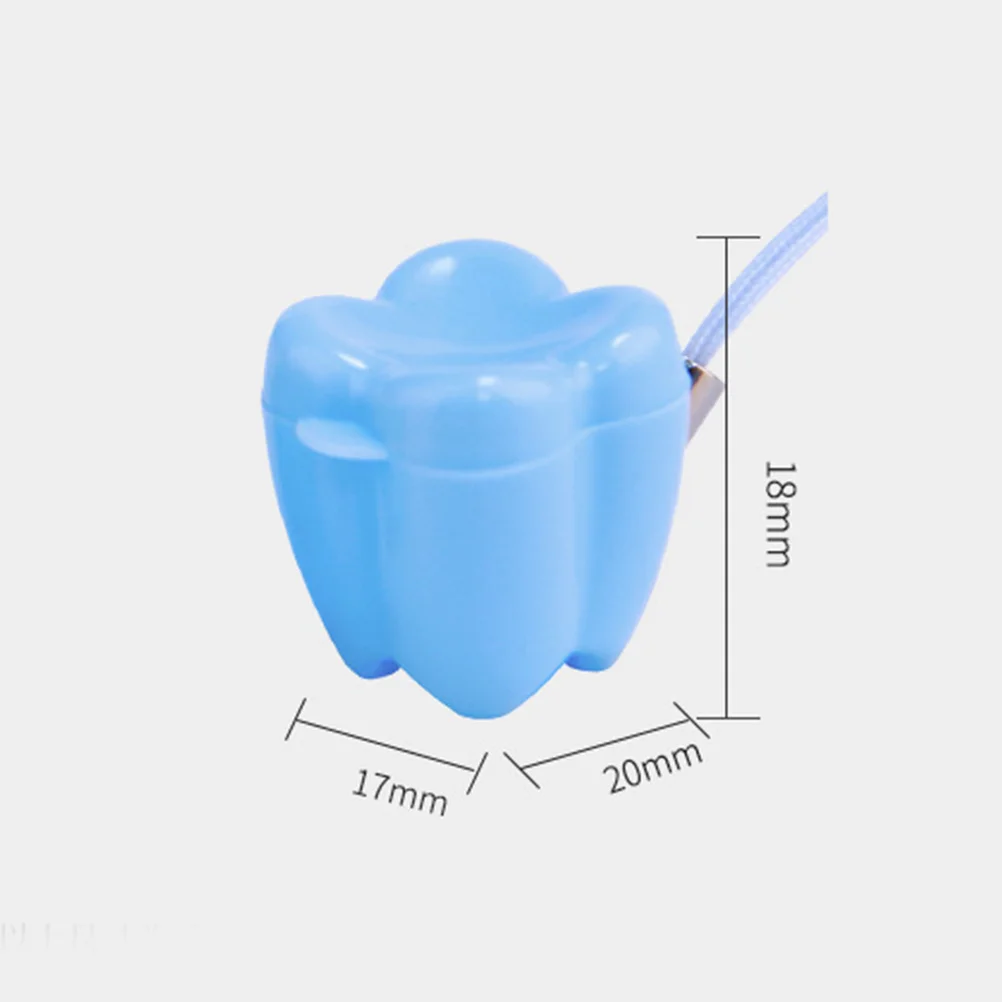 

7pcs Baby Box Tooth Shape Plastic Storage Container For Kids Children Teeth Box Keepsake Gift Durable Design Collect Baby Teeth