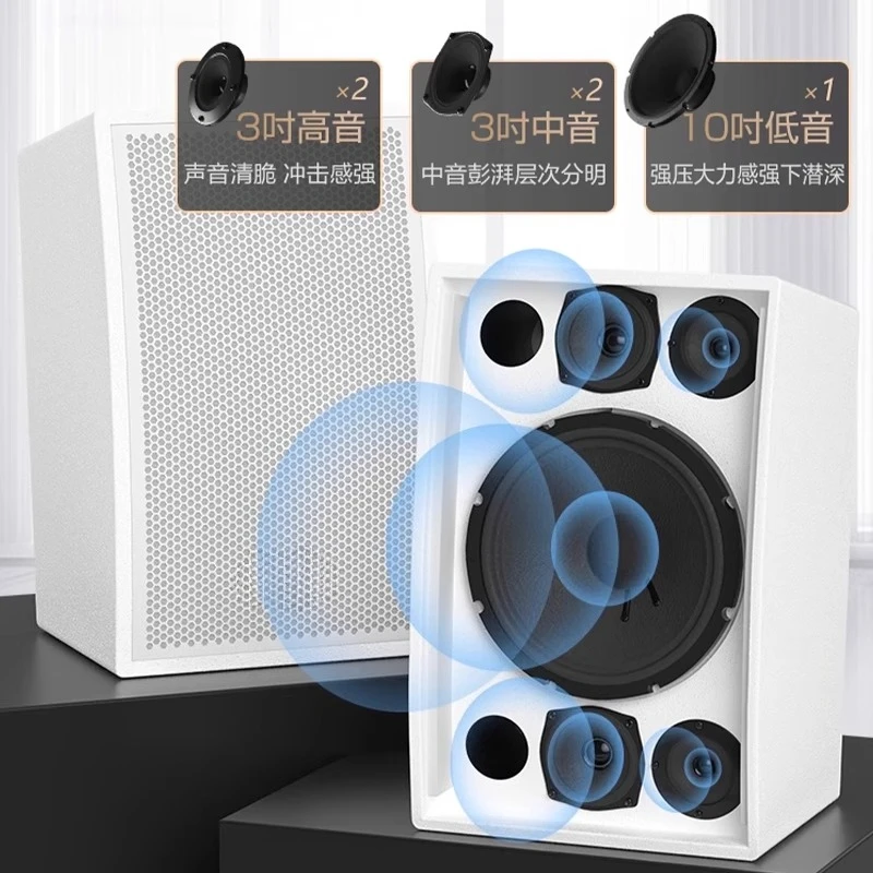 

Integrated singing machine touch screen professional speaker power amplifier full set