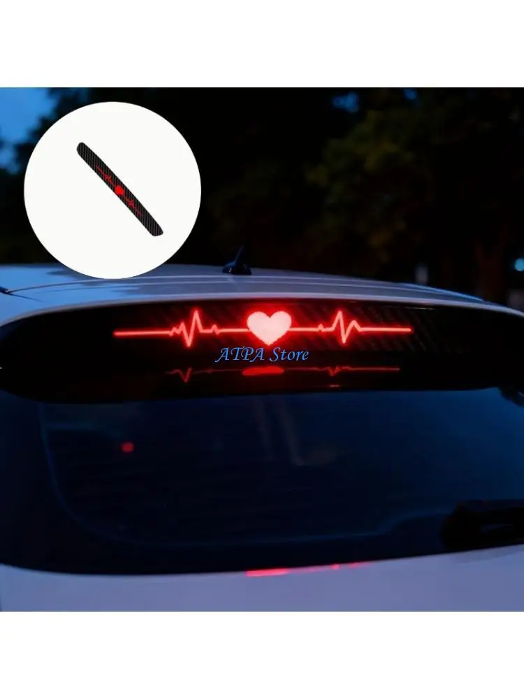 

U13C Adhesive PET Film with Romance Charm Suitable for High Level Brake Light
