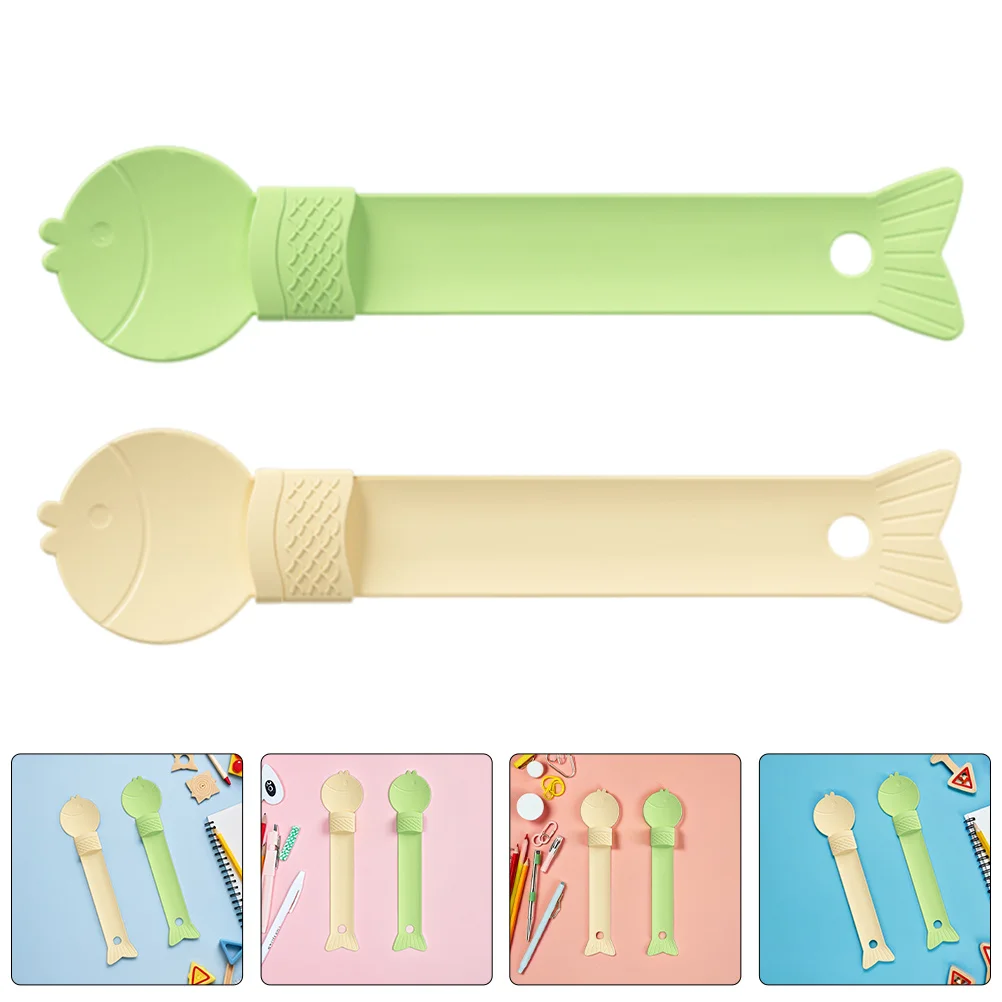

10Pcs Cat Treat Feeder Spoon Fish Shape Feeding Tool Squeeze Spoon for Wet Food Lickable Treats Dog Cat Pet Supplies Easy to