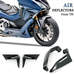 New Forza750 Motorcycle Air Deflector Kit Black Fit For Honda Forza 750 2021 2022 Spoiler Add-on Spoiler Side